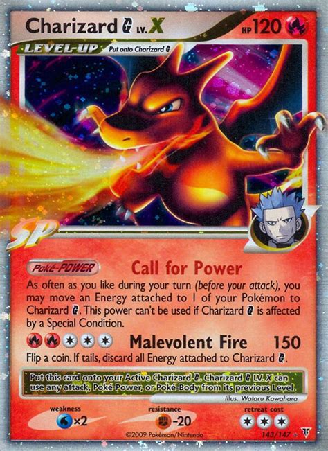 charizard lv x